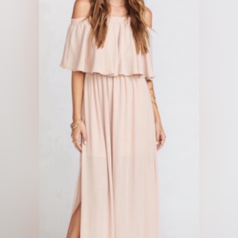 Show Me Your MuMu Pink Maxi Dress - Picture 2 of 6